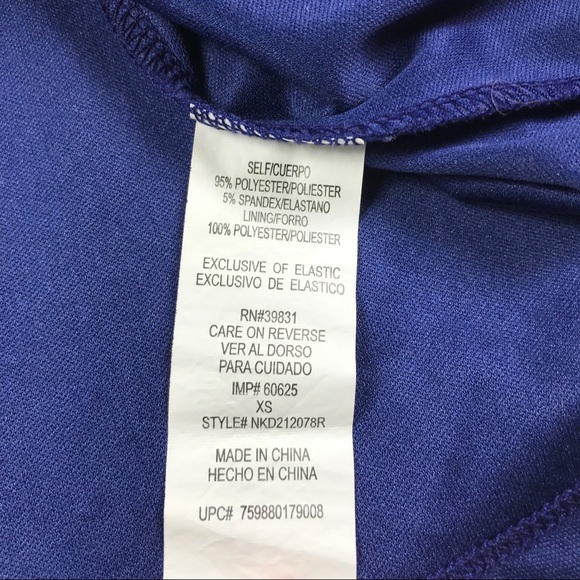 Rewind Empire Waist Cross Back Cute Summer Dress - Picture 5 of 6